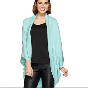 🔴Women’s Ribbed Shawl Collar Shrug Marvelush Layers By  Lizden.  2X/3X